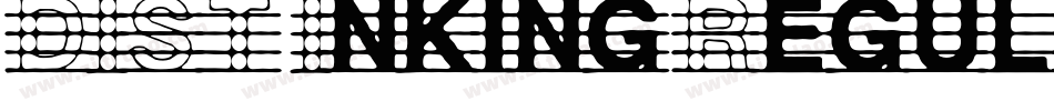 DIST Inking Regular字体转换